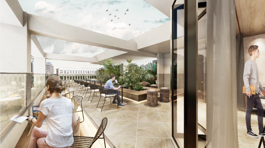 【敷金0・原状回復不要】日本橋駅徒歩3分、『+SHIFT』シリーズの新築フルセットアップオフィスの写真4