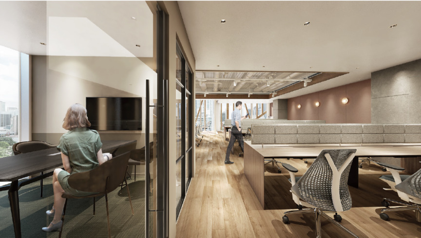 【敷金0・原状回復不要】日本橋駅徒歩3分、『+SHIFT』シリーズの新築フルセットアップオフィスの写真7