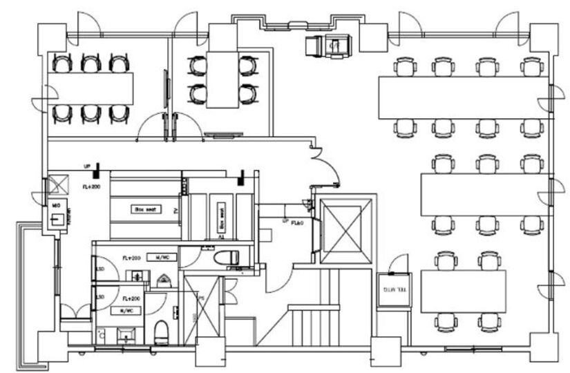 八丁堀駅徒歩1分！会議スペース充実、モダンな内装の家具付きフルセットアップオフィスの写真11