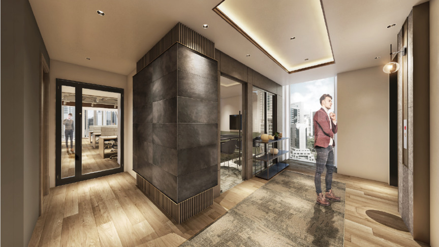 【自社HP限定募集】日本橋駅徒歩3分、敷金0・原状回復不要の新築フルセットアップオフィスの写真5