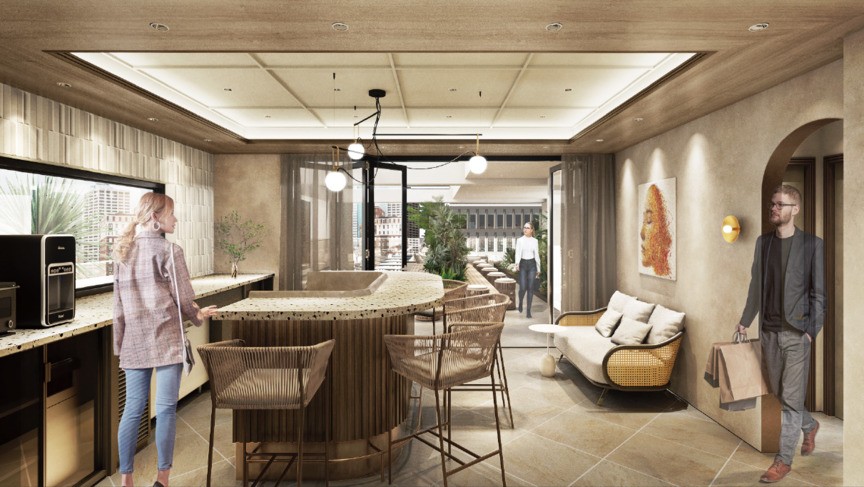 【自社HP限定募集】敷金0・原状回復不要！日本橋駅徒歩3分の新築フルセットアップオフィスの写真4