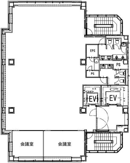 【敷金最大0】神保町駅3分！会議室2室付き・2023年竣工の築浅セットアップオフィスの写真11