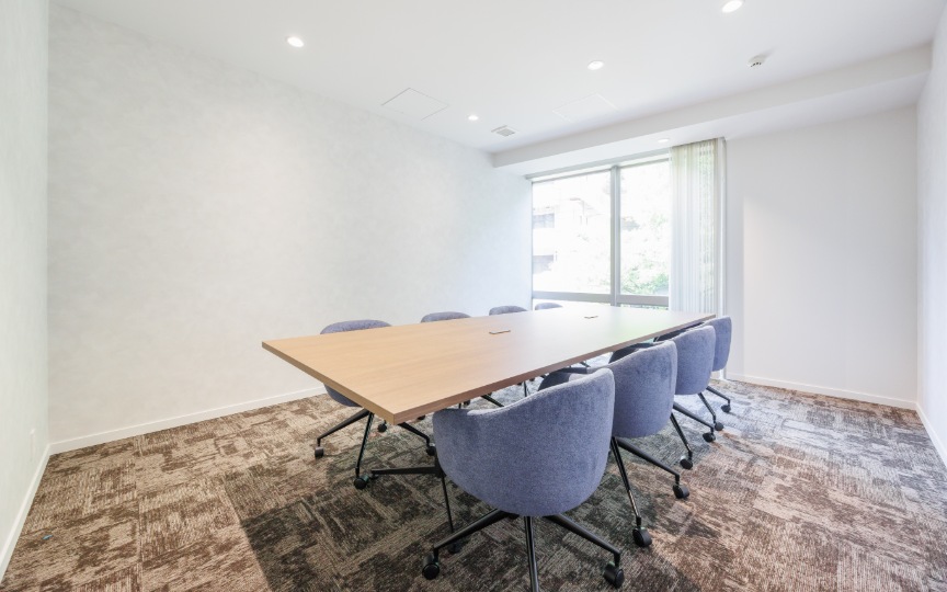 築地駅徒歩4分！共用の屋上テラスも利用可能、明るく清潔感のある内装のセットアップオフィスの写真6