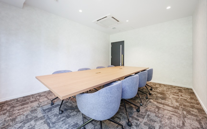 築地駅徒歩4分！共用の屋上テラスも利用可能、明るく清潔感のある内装のセットアップオフィスの写真7