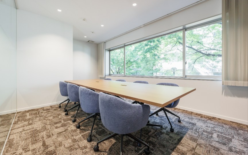 築地駅徒歩4分！眺望の良い屋上テラス付き、両面採光で明るい空間が魅力のセットアップオフィスの写真6