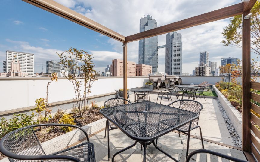 築地駅徒歩4分！眺望の良い屋上テラス付き、両面採光で明るい空間が魅力のセットアップオフィスの写真10