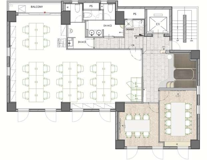 【仲介手数料不要】人形町駅徒歩4分｜内外装同時リニューアル予定のフルセットアップオフィスお写真1