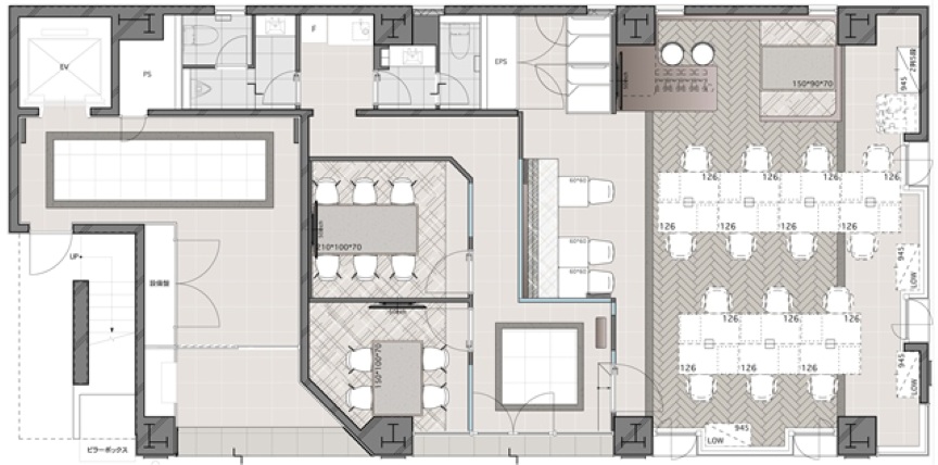 半蔵門駅徒歩1分！会議室・個室ブース完備、モダンなデザインの新装フルセットアップオフィスの写真11
