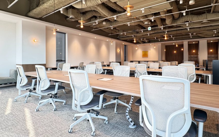 【敷金最大0】「高輪ゲートウェイ」徒歩圏内、ハイグレードな内装・設備のフルセットアップオフィスの写真3