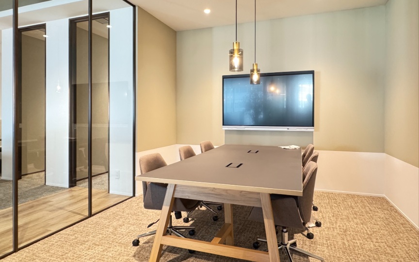 【敷金最大0】「高輪ゲートウェイ」徒歩圏内、ハイグレードな内装・設備のフルセットアップオフィスの写真8