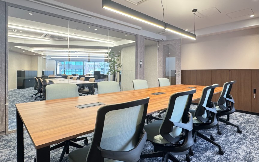 【敷金最大0・即入居可】九段下駅徒歩4分、会議室2室完備のフルセットアップオフィスの写真6