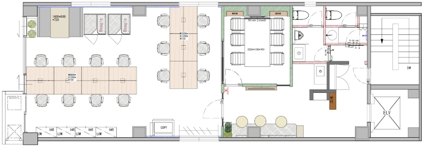 【敷金0・原状回復不要】八丁堀駅徒歩4分｜Wi-Fi完備のハイグレードなフルセットアップオフィスの写真4