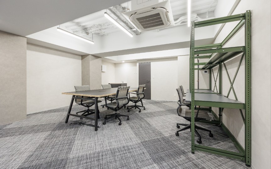 【原状回復不要】八丁堀駅徒歩3分｜コンパクトながら高級感ある内装のフルセットアップオフィスの写真5