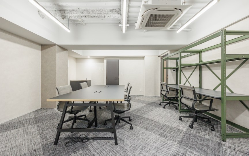 【原状回復不要】八丁堀駅徒歩3分｜コンパクトながら高級感ある内装のフルセットアップオフィスの写真6