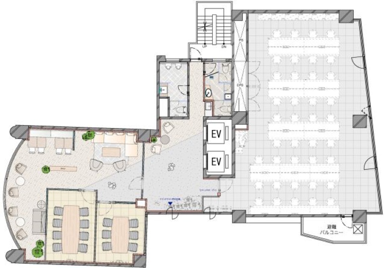 中目黒駅徒歩7分｜目黒川沿いのデザイナーズセットアップオフィスの写真11