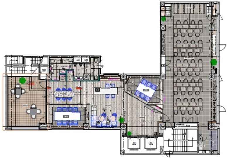 築地駅徒歩2分！ハイグレードな内装・設備が魅力の大規模セットアップオフィスの写真9