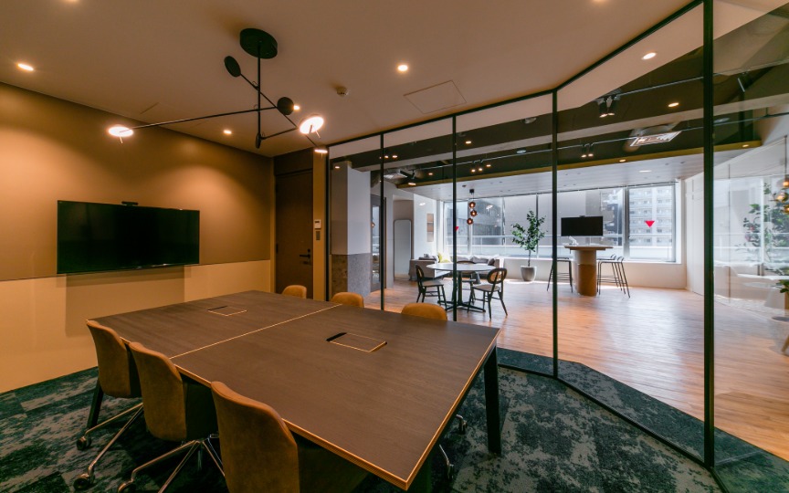 築地駅徒歩2分！広々としたラウンジ・ルーフバルコニー付きのハイグレードセットアップオフィスの写真6