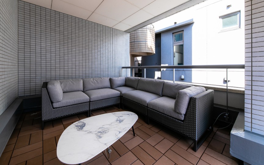 築地駅徒歩2分！広々としたラウンジ・ルーフバルコニー付きのハイグレードセットアップオフィスの写真9