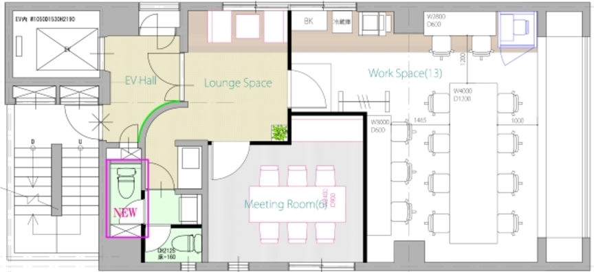 溜池山王駅徒歩1分！26年3月内装リニューアル工事完了の小規模向け新装セットアップオフィスの写真1