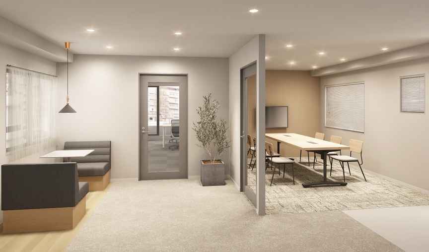 溜池山王駅徒歩1分！26年3月内装リニューアル工事完了の小規模向け新装セットアップオフィスの写真2