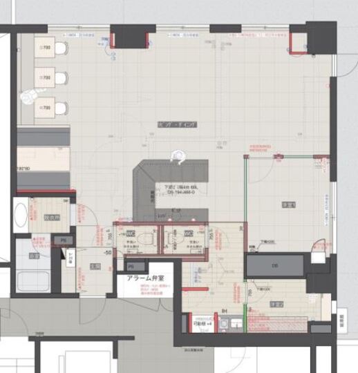【SOHO利用可】高級マンションの一室のような内装・設備が魅力の高層階セットアップオフィスの写真10