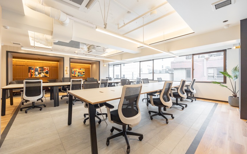 【敷金0・原状回復無】市ヶ谷駅徒歩1分のWi-Fi付新装フルセットアップオフィスの写真2