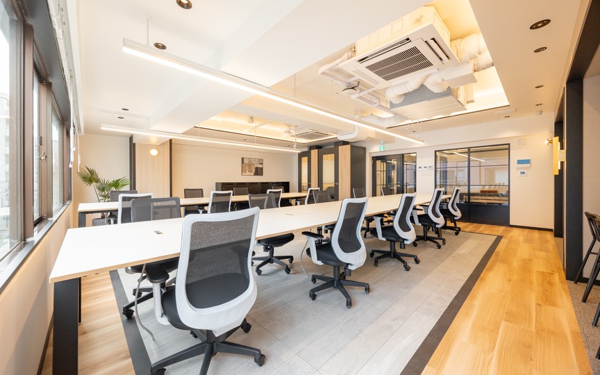 【敷金0・原状回復無】市ヶ谷駅徒歩1分のWi-Fi付新装フルセットアップオフィスの写真3