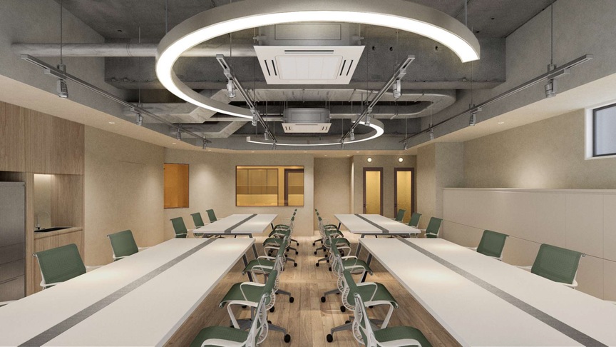 【敷金0・原状回復不要】四ツ谷駅徒歩4分！26年7月完成のWi-Fi付きフルセットアップオフィス