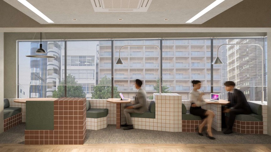 【敷金0・原状回復不要】四ツ谷駅徒歩4分！26年7月完成のWi-Fi付きフルセットアップオフィスの写真4