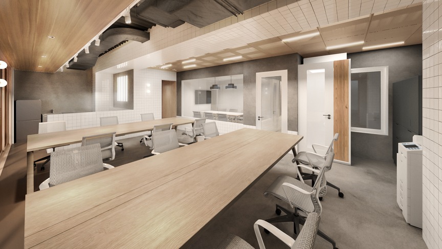 本郷三丁目駅徒歩1分！ゆとりある専用バルコニーを備えたフルセットアップオフィスの写真6