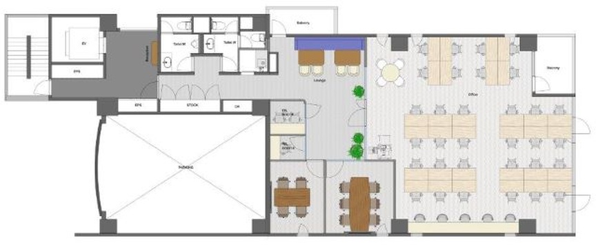 【敷金最大0】中目黒駅徒歩3分！内装・家具付き、専用のラウンジまで完備のフルセットアップオフィスの写真4