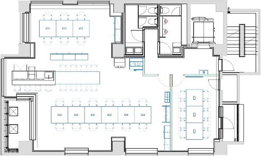 【原状回復不要】神保町駅徒歩7分、充実の共用設備が魅力の新築フルセットアップオフィスの写真7