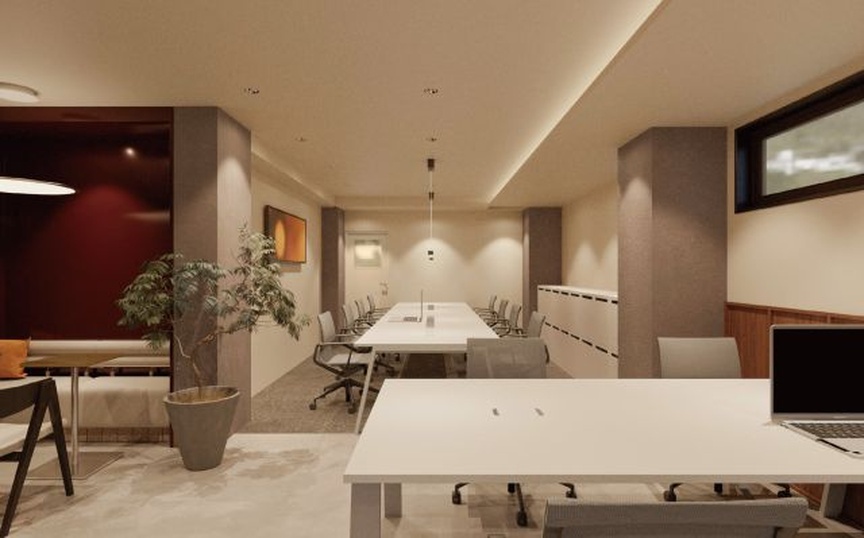 【自社HP限定募集】【敷金0・原状回復不要】東京駅徒歩5分、ホテルライクな内装の小規模チーム向けフルセットアップオフィス