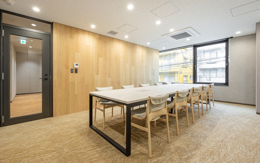 【仲介手数料不要】飯田橋駅徒歩7分、ホテルライクなラウンジ付きセットアップオフィスの写真10