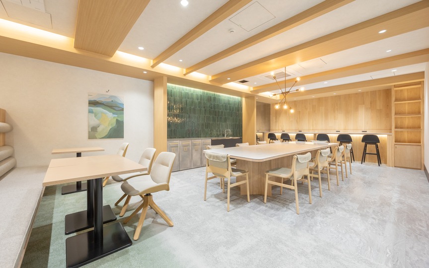 【仲介手数料不要】飯田橋駅徒歩7分、ホテルライクなラウンジ付きセットアップオフィスの写真4