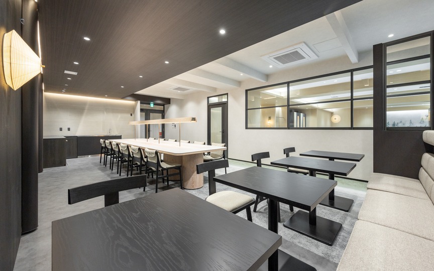 【仲介手数料不要】飯田橋駅徒歩7分、和モダンな内装で機能性抜群のセットアップオフィスの写真4