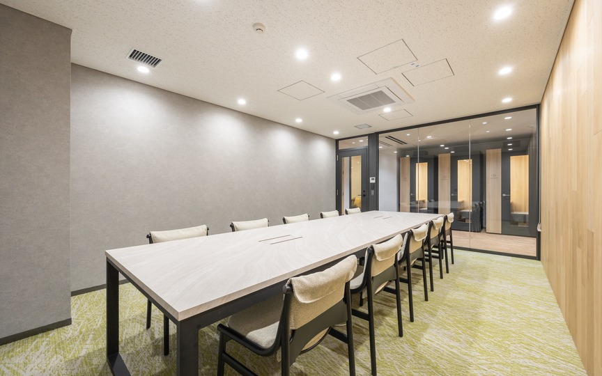 【仲介手数料不要】飯田橋駅徒歩7分、和モダンな内装で機能性抜群のセットアップオフィスの写真8