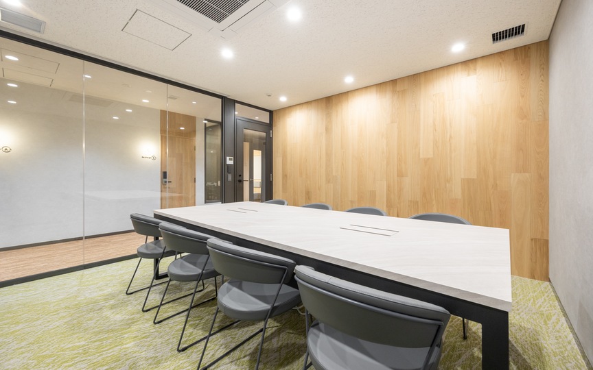 【仲介手数料不要】飯田橋駅徒歩7分、和モダンな内装で機能性抜群のセットアップオフィスの写真9