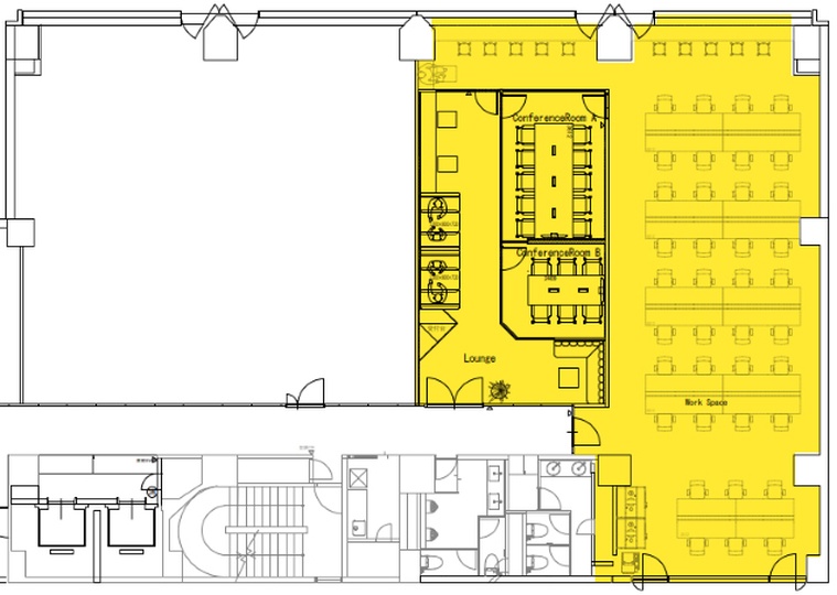 人形町駅徒歩5分｜外観・エントランスリニューアル済み！高級感あるデザインのセットアップオフィスの写真1