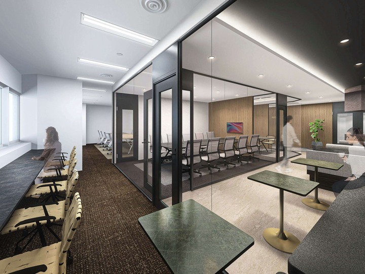 人形町駅徒歩5分｜外観・エントランスリニューアル済み！高級感あるデザインのセットアップオフィスの写真3