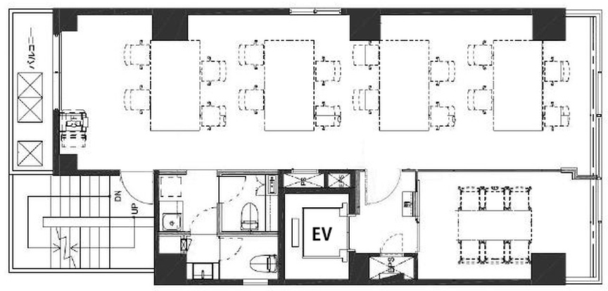 御成門駅徒歩4分！新橋駅も徒歩圏内で交通至便な立地が魅力のセットアップオフィスの写真7