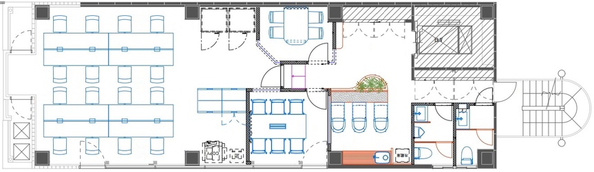 【敷金0・原状回復不要】馬喰横山駅4分、家具・Wi-Fi完備のフルセットアップオフィスの写真11