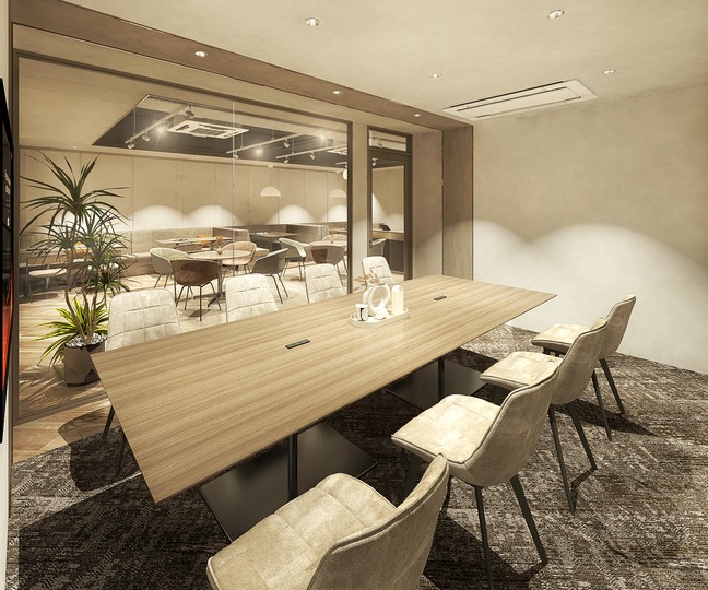 【敷金0・原状回復不要】心斎橋駅徒歩3分！希少な大阪エリアの好立地フルセットアップオフィスの写真4