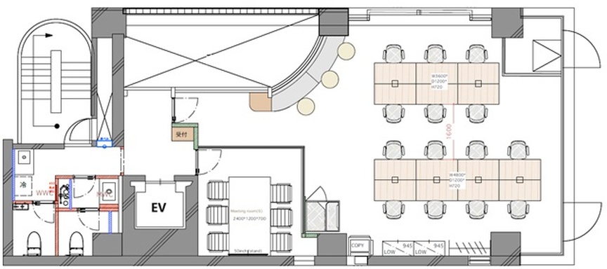 【敷金0・原状回復不要】本郷三丁目駅徒歩5分！Wi-Fi完備の新装フルセットアップオフィスの写真2