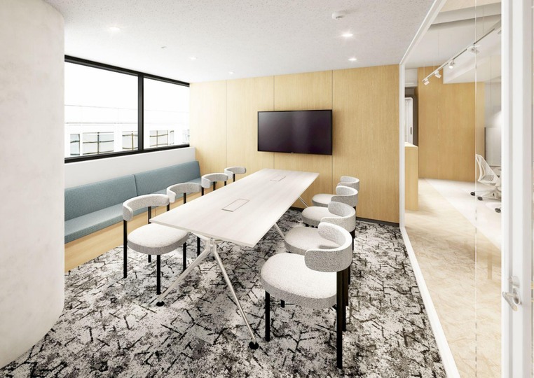 水道橋駅徒歩2分！敷金2ヶ月のみ、会議室・テレカンブース各2室完備のセットアップオフィスの写真4