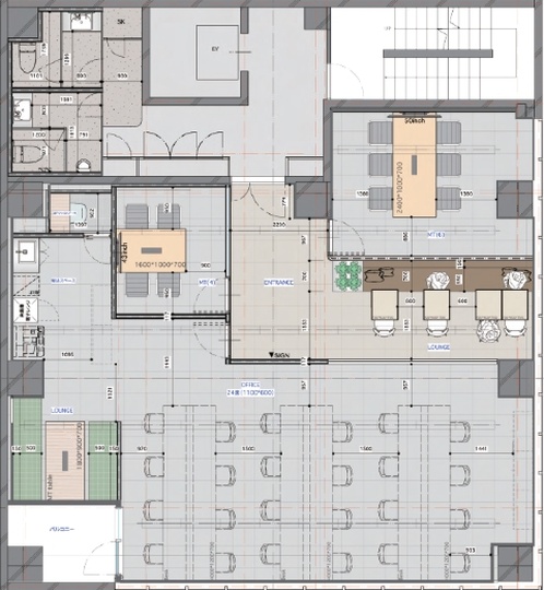 赤羽橋駅徒歩5分｜桜田通り沿いの角ビル、会議室2室・テレカンブース完備のセットアップオフィスの写真1