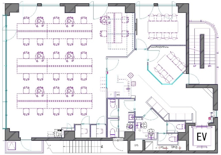 JR水道橋駅徒歩1分！会議室・テレカンブース各2室完備、屋上テラス付きのセットアップオフィスの写真11