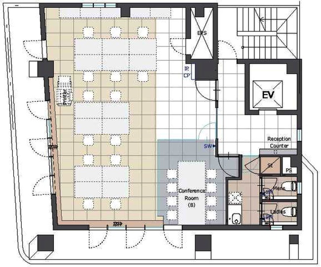 八丁堀駅徒歩2分！東京駅も徒歩圏内、内装工事不要の好立地セットアップオフィス