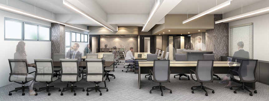 高田馬場駅徒歩4分！2026年6月内装工事完了予定の、専用バルコニー付き新装セットアップオフィスの写真2