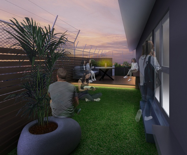 高田馬場駅徒歩4分！2026年6月内装工事完了予定の、専用バルコニー付き新装セットアップオフィスの写真3